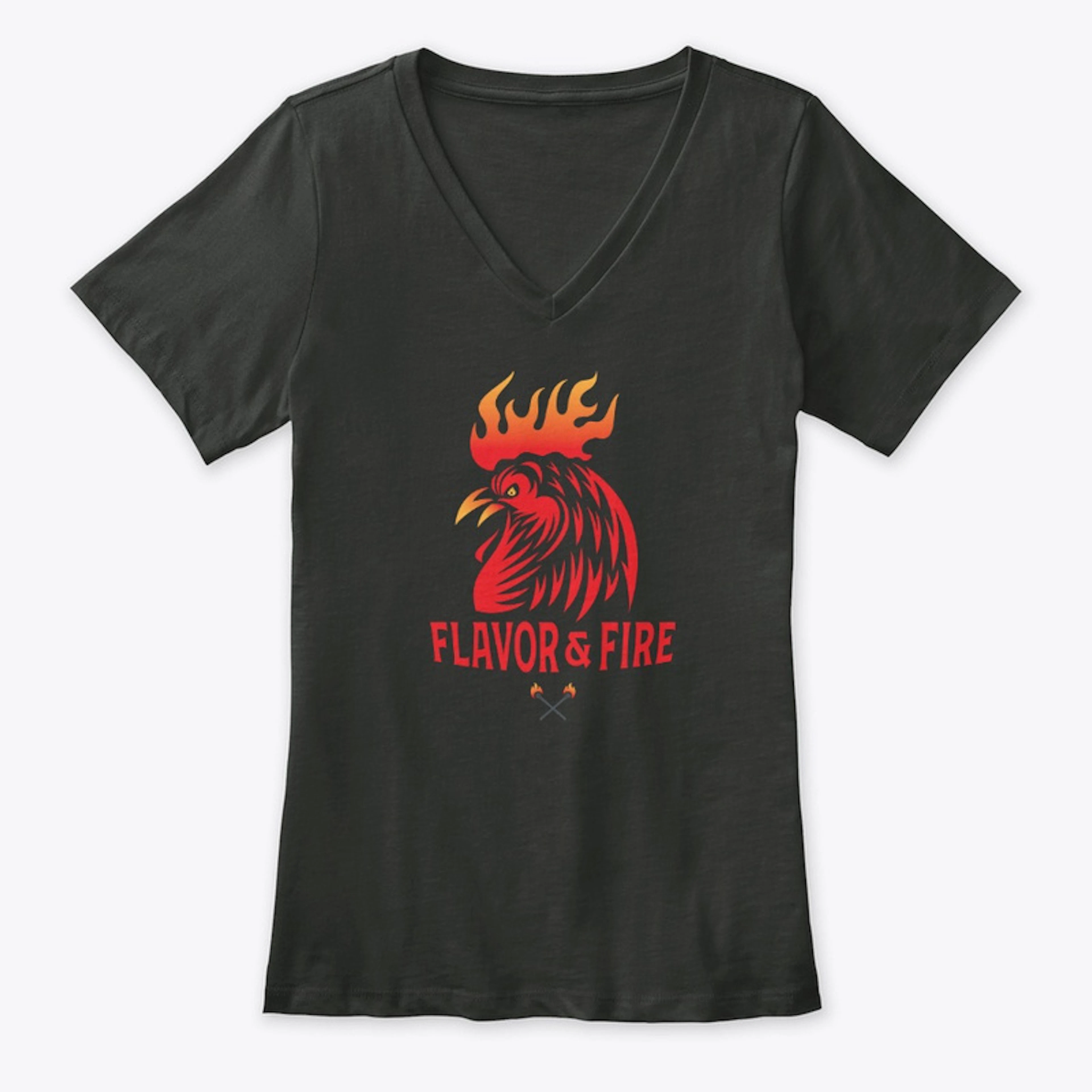 Flavor & Fire Rooster Full Color